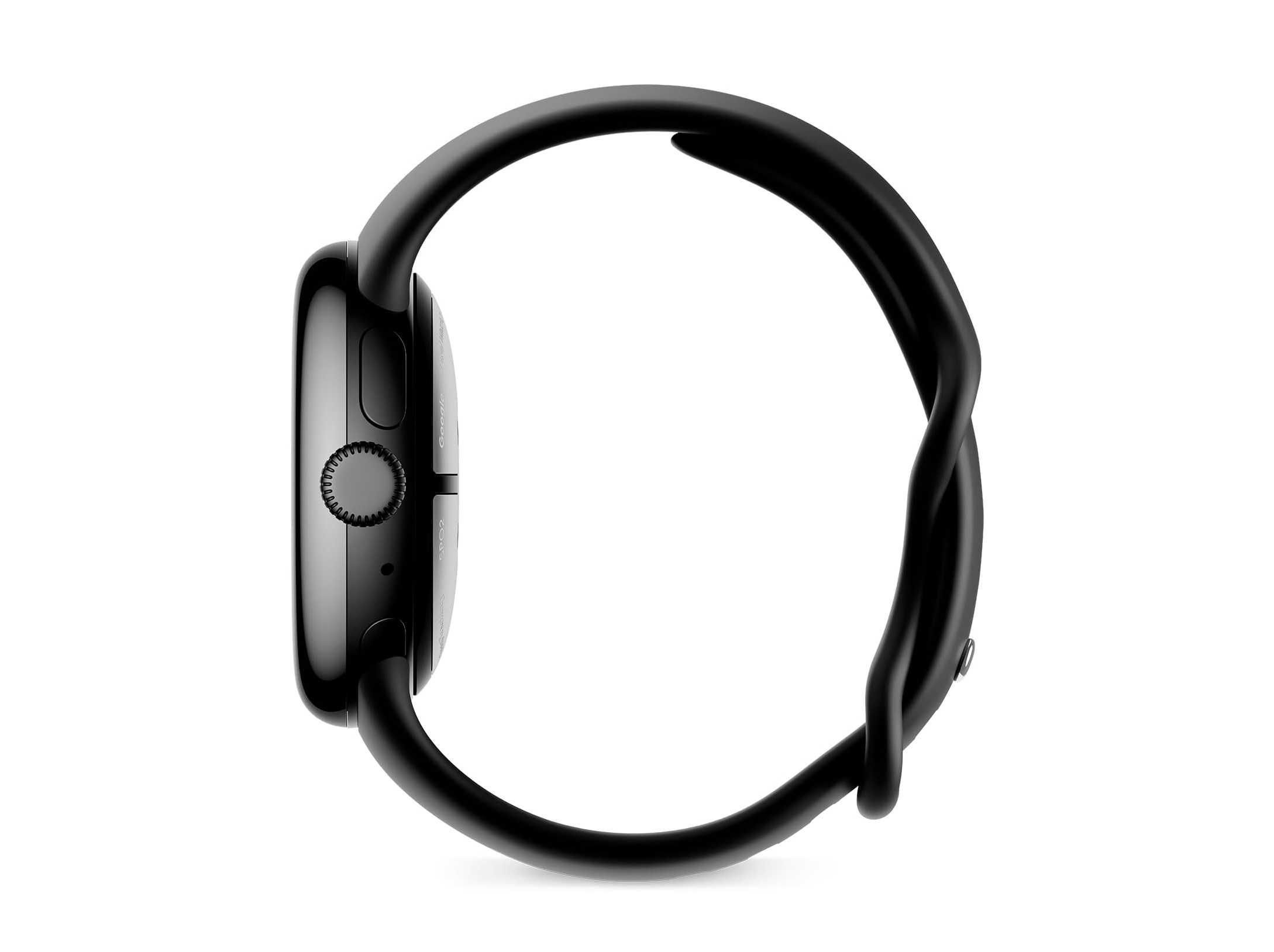 Smartwatch Google Pixel Watch 2 z Fitbit czarny (Obsidian)