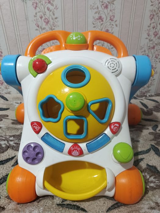 Продам ходунці толокар та розвиваючий килимок щасливе дитинство