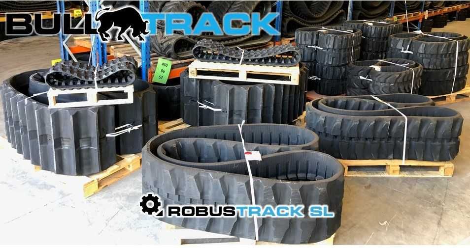 Correntes Rastos Esteiras Lagartas marca BullTrack® e Bridgestone®