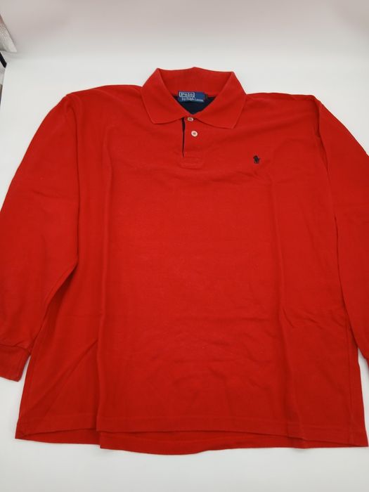 Polo homem vermelho L
