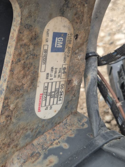 Hak Opel Zafira B + moduł