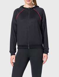 Damska bluza sportowa Activewear, czarny, roz. S