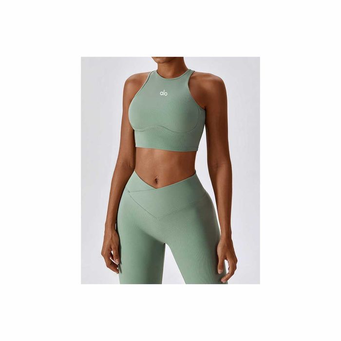 Топ спортивний Alo Yoga Fitness Top Green
