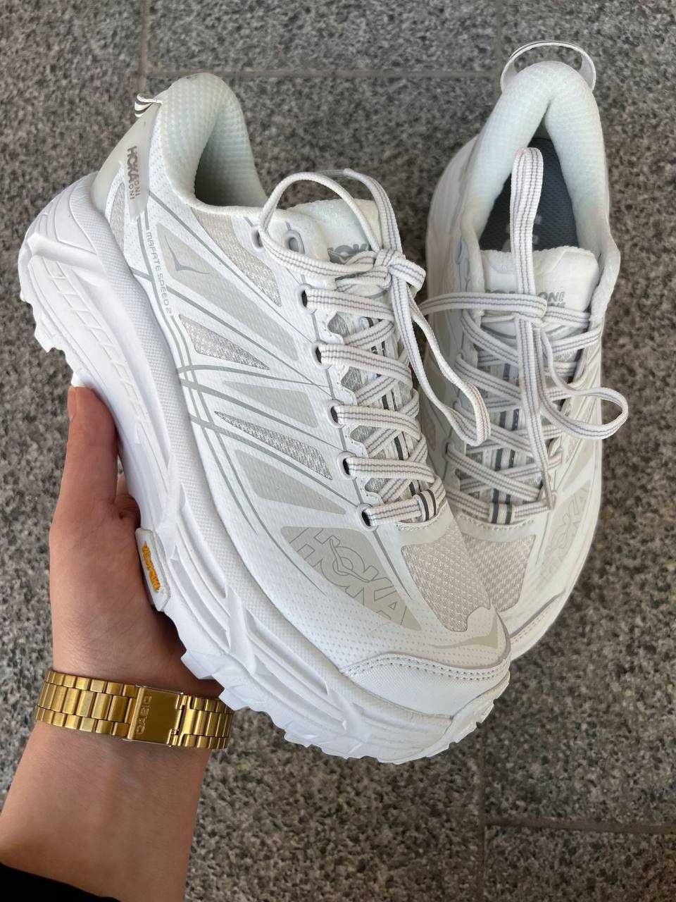 Кросівки Hoka Mafate Speed White 36-45 (Оплата при отриманні)