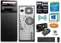 Pc-TORRE-STUDIO/EDIÇÃO E73-4ªGr.-I7 3.4Gz|16G|SSD+HDD|GT1030-2G|5G|W11