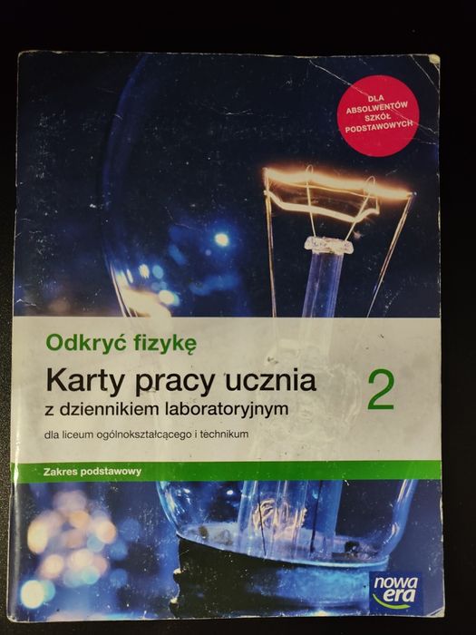 Karty pracy do fizyki dla klas 2