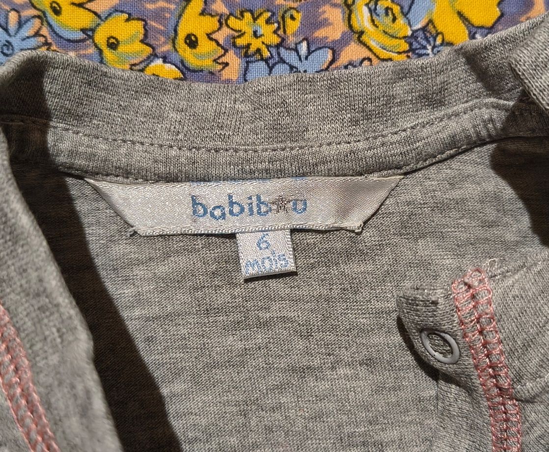 Bluzka t-shirt Babiu roz. 68
