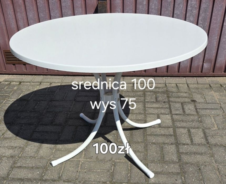 Stół ogrodowy i krzesła