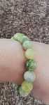 Bransoletka z kamieni naturalnych jadeit 8mm
