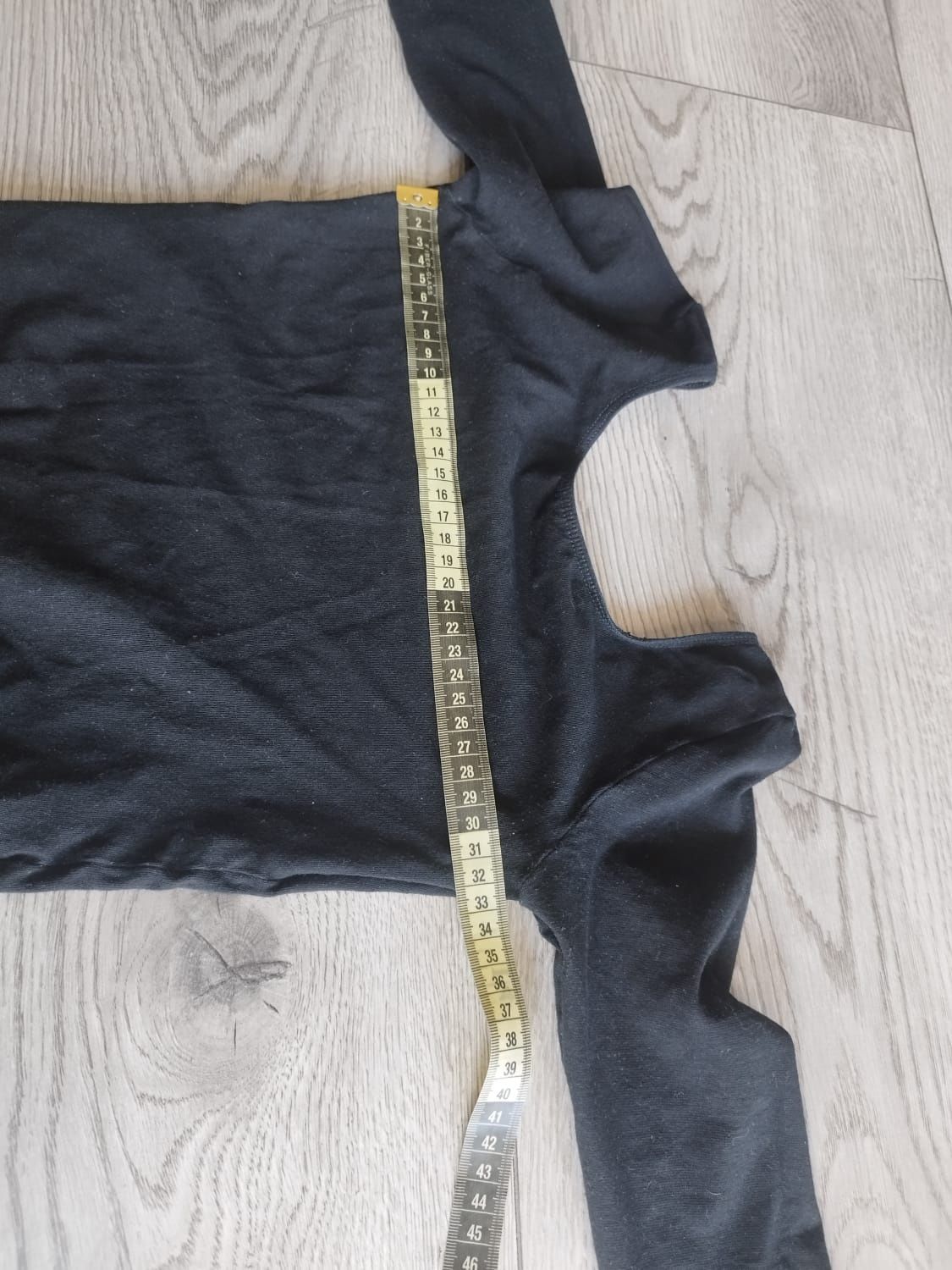 Czarne body balet itd dla dziewczynki 128 134