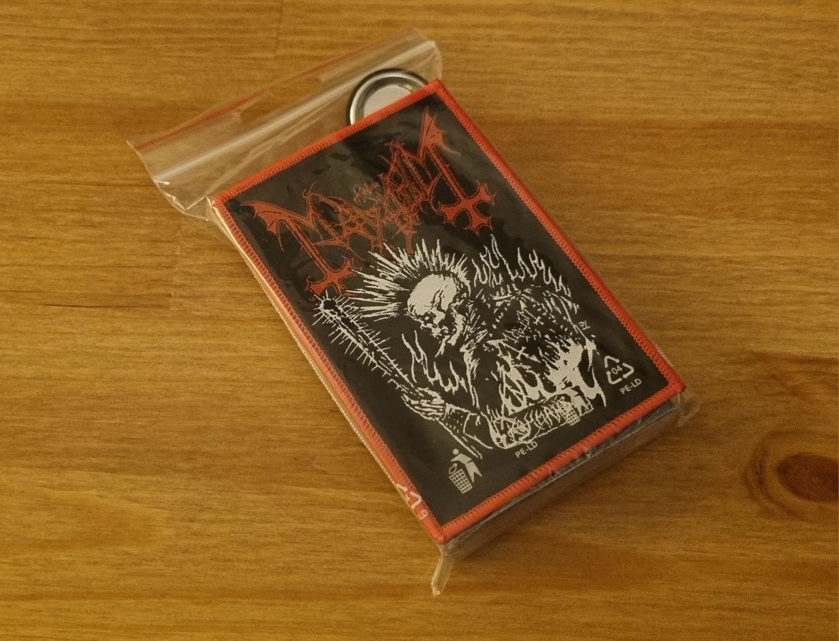 Mayhem Atavistic Black Disorder Kommando MC *NOWA* 2022 + Patch Button