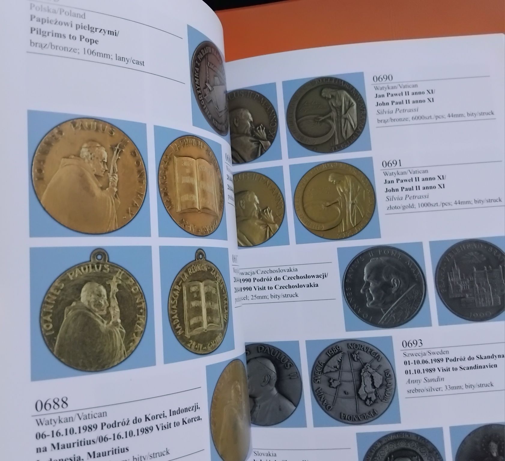 Katalog Jan Paweł II na monetach i medalach świata W. Grabowski