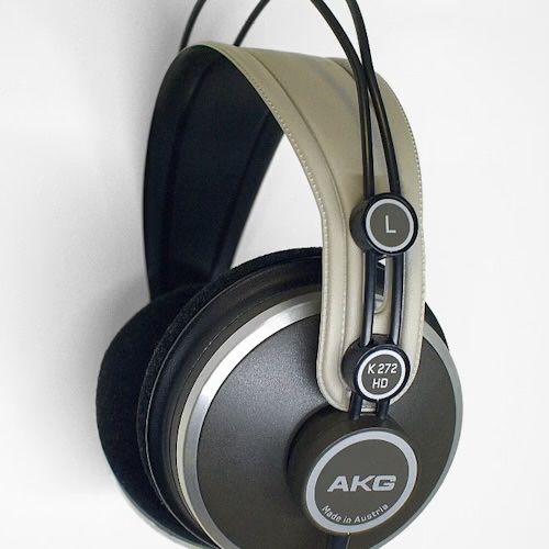 AKG K272 HD – słuchawki studyjne – używane – komplet bez pudełka