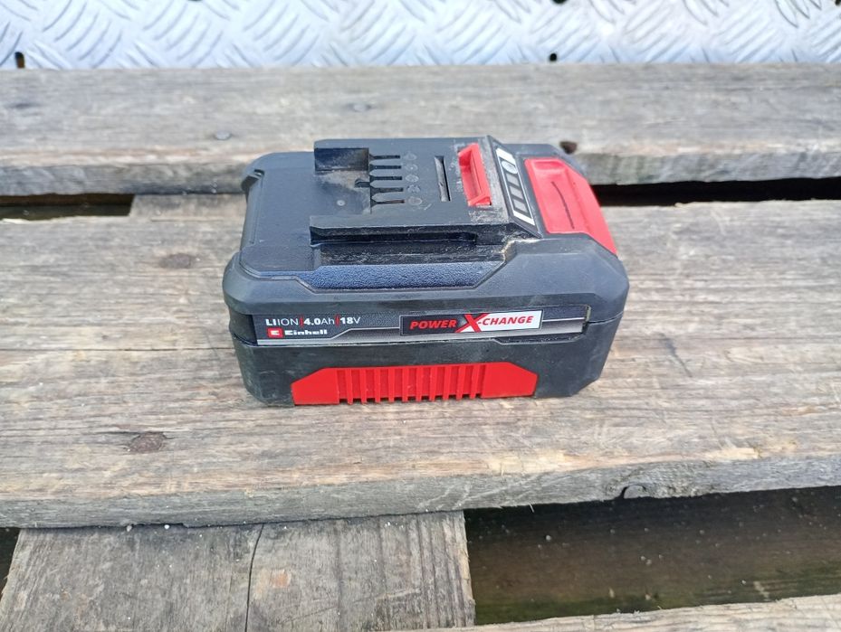 Akumulator Einhell 18V xchange 4Ah wizualnie