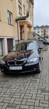 BMW Seria 3 BMW E90 2.0 benzyna 2005 rok 150KM 227 tys przebiegu, hak, Nowe OC