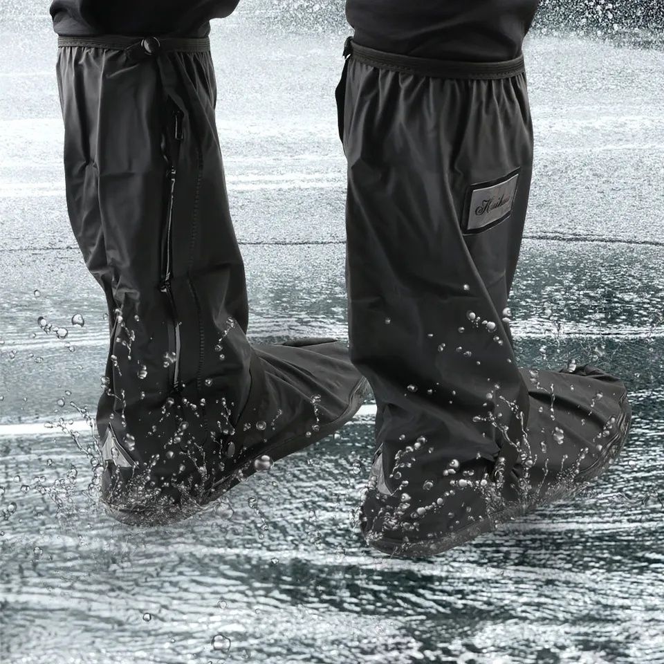 Capas chuva sapatos mota