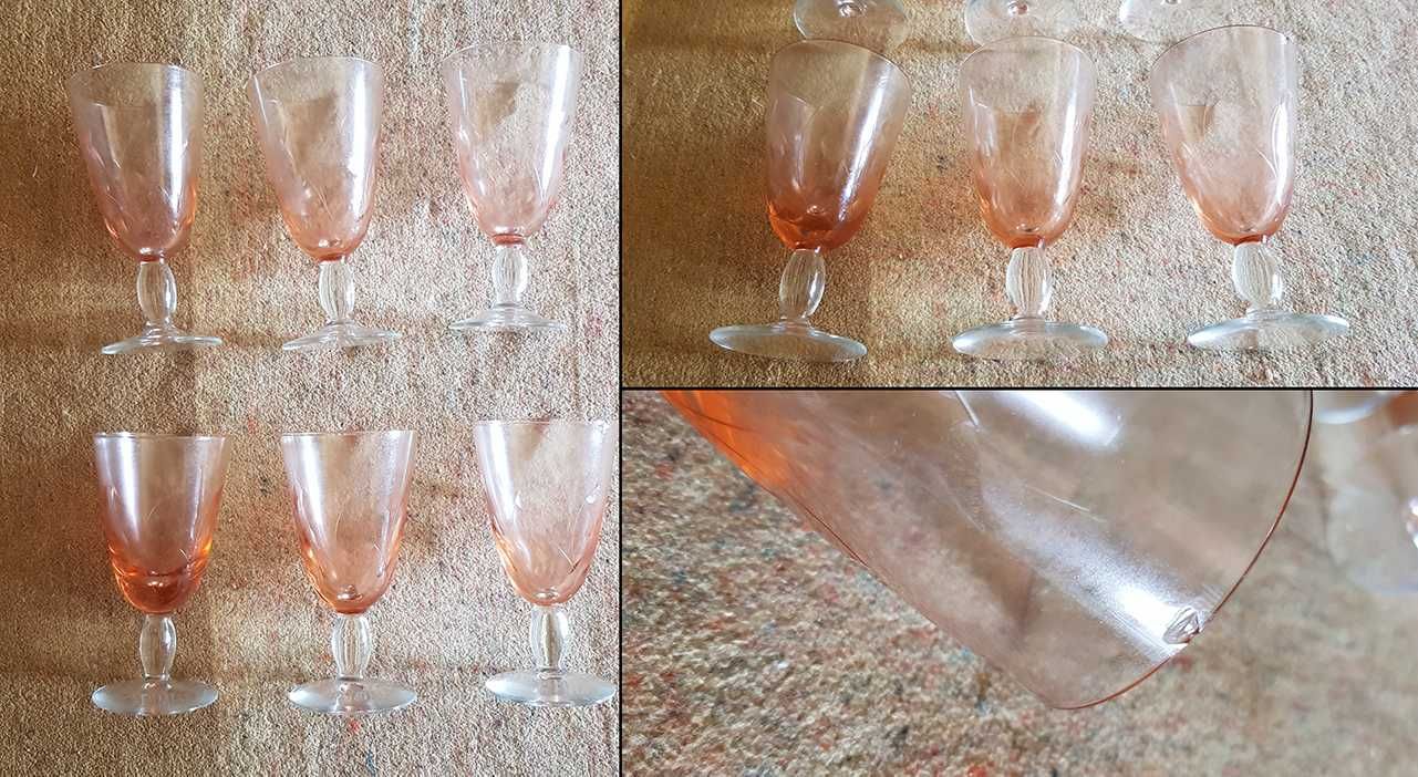 Conjunto de 35 copos de vidro (água, vinho, espirituosas, licor)