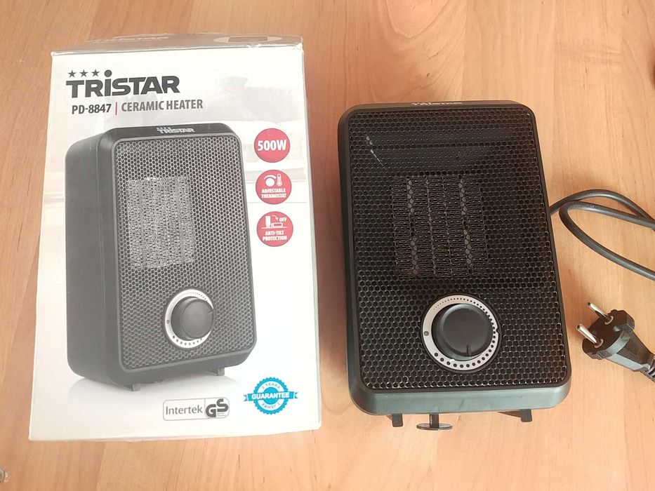 Termowentylator Ceramiczny, Grzejnik elektryczny - Tristar 500W