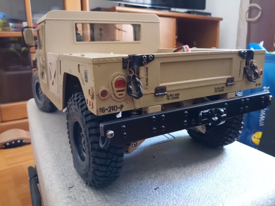 Rc Hummer hg homemade