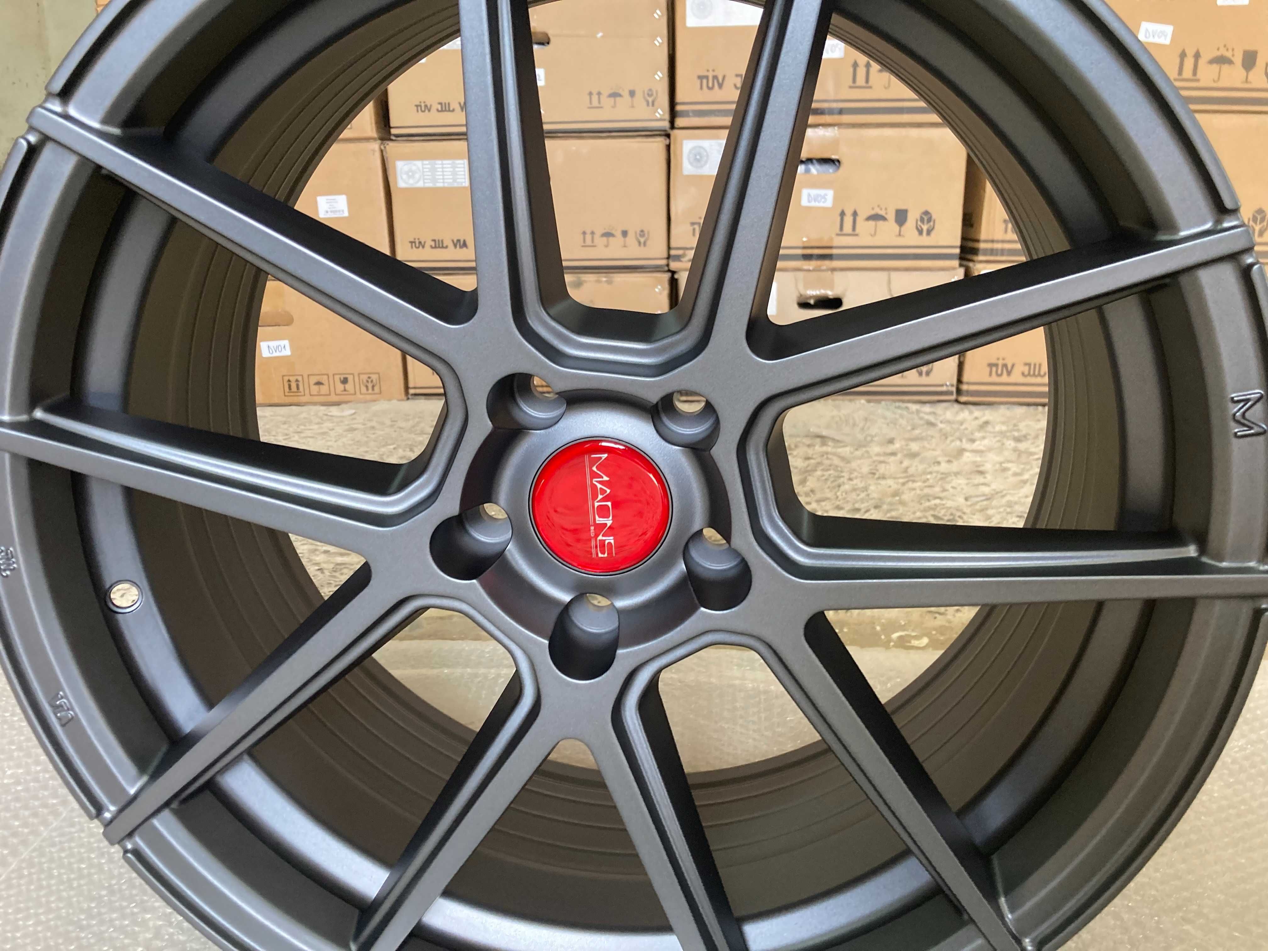 Диски разноширокие Audi/BMW Matte Graphite R19 5-112