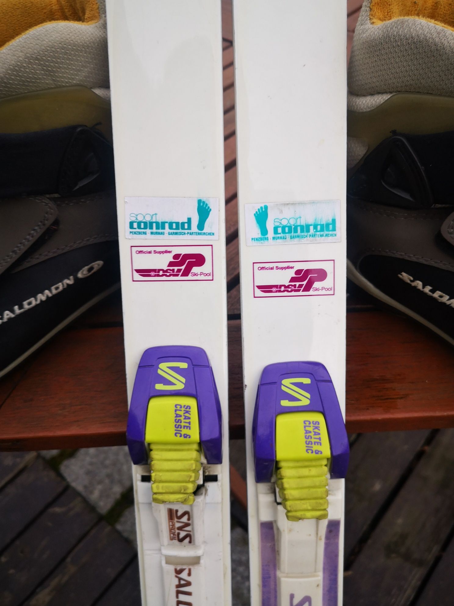 Zestaw narty biegowe  buty Salomon  40 SNS Pilot Profil