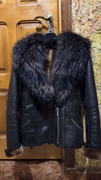 Продам дублянку ,курточку,натур.шкіра+цегейка