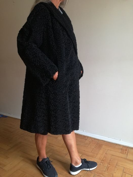 Casaco Astrakan Vintage