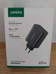 UGREEN Ładowarka Sieciowa Kostka Zasilacz 2x USB C 1x USB-A 65W
