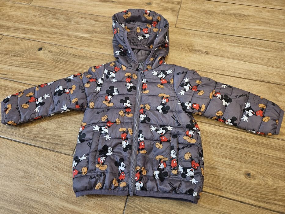 Kurtka Smyk cool club 92 Mickey Miki myszka 2 w 1 płaszcz parka