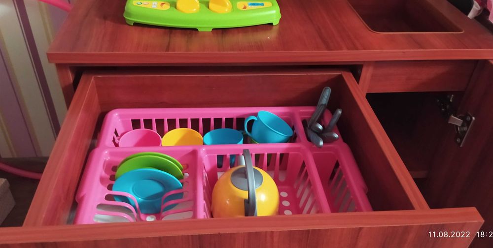 Кухня дитяча з ДСП (тумба 2в1)