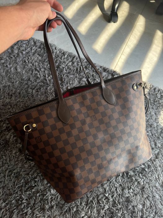 Louis Vuitton large bag luxury vintage torebka