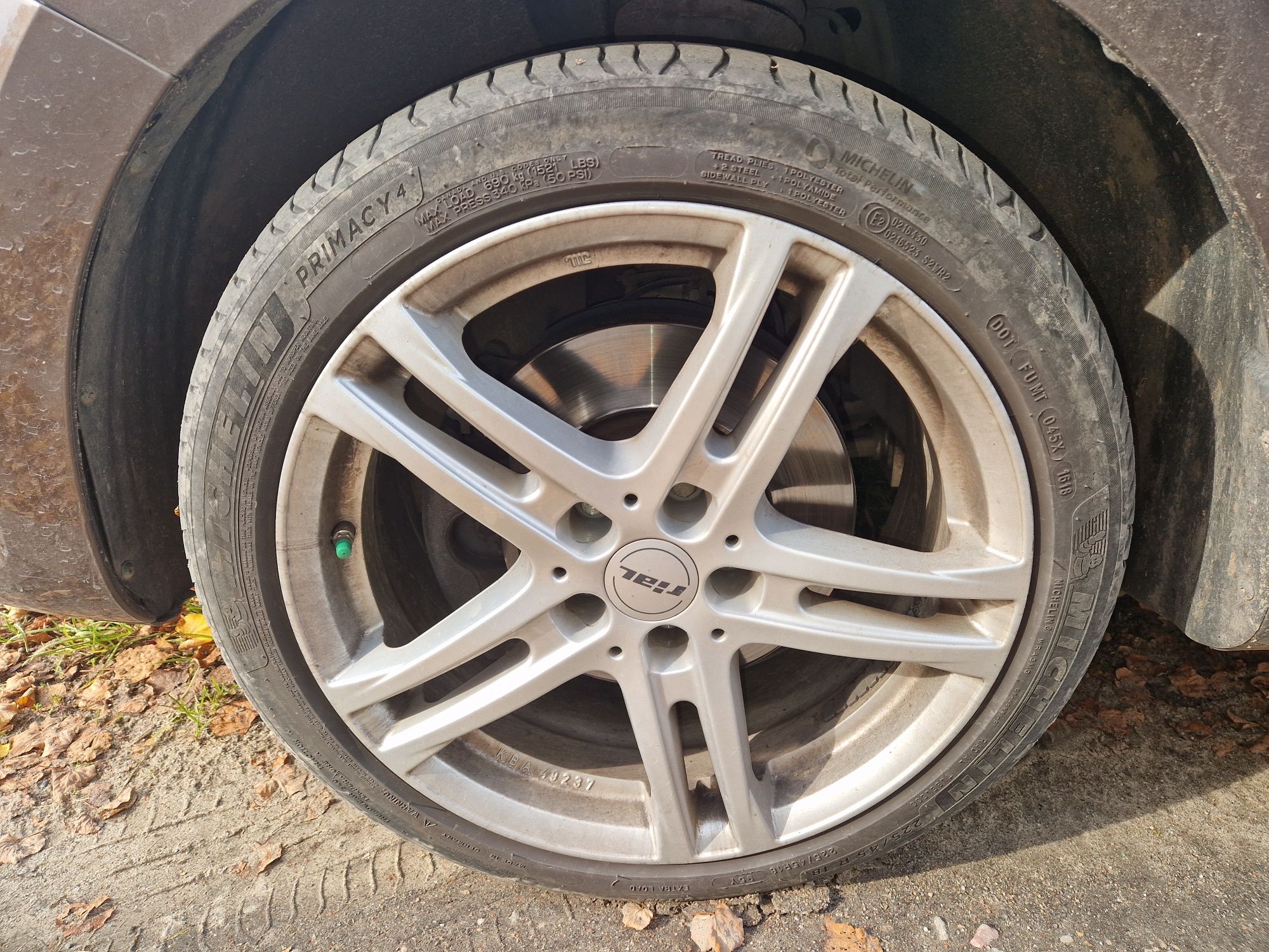 Koła letnie 225/45 R18 alufelgi Rial KBA49237