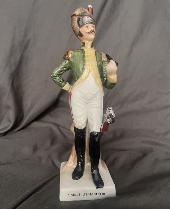 Фарфорові статуетки Солдати офіцери Наполеонівські війни