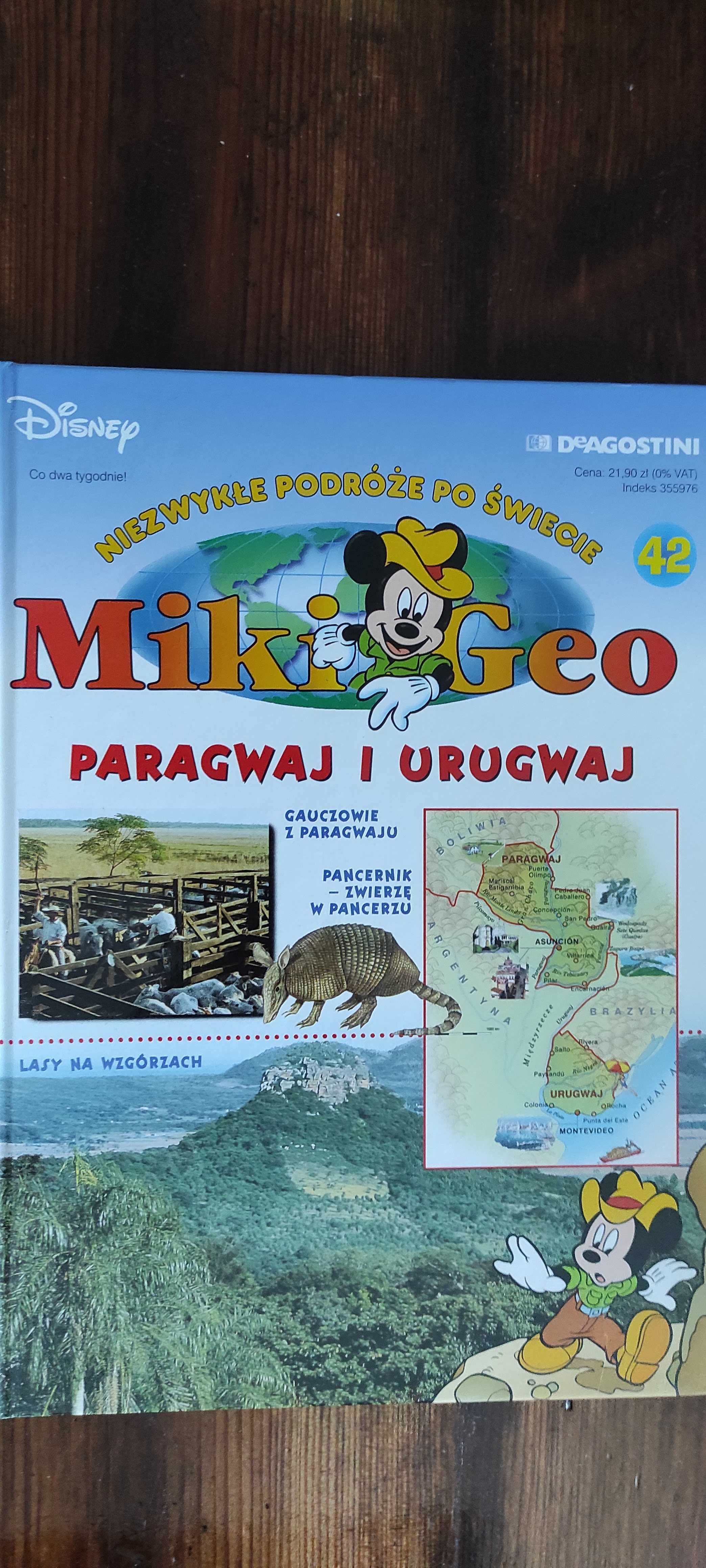 Książka Miki Geo Paragwaj i Urugwaj