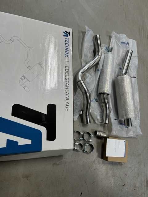 Golf 1 mk1 3d/5d Cabrio GTI Sportowy układ wydechowy tłumiki Catback