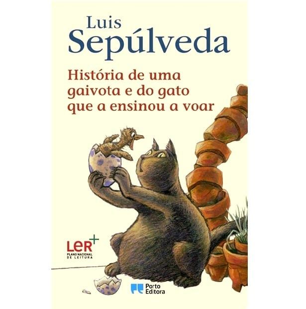 Livro Historia de uma gaivota e do gato que a ensinou a voar