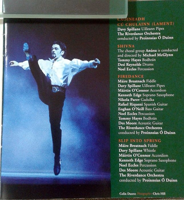 CD Riverdance. Bill Whelan. Irish Music From the Show.