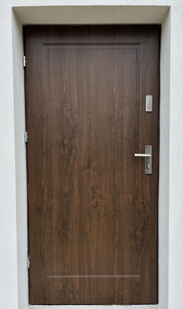 Skrzydło Drzwiowe - Drzwi zewnętrzne 204x95 BEZ futryny