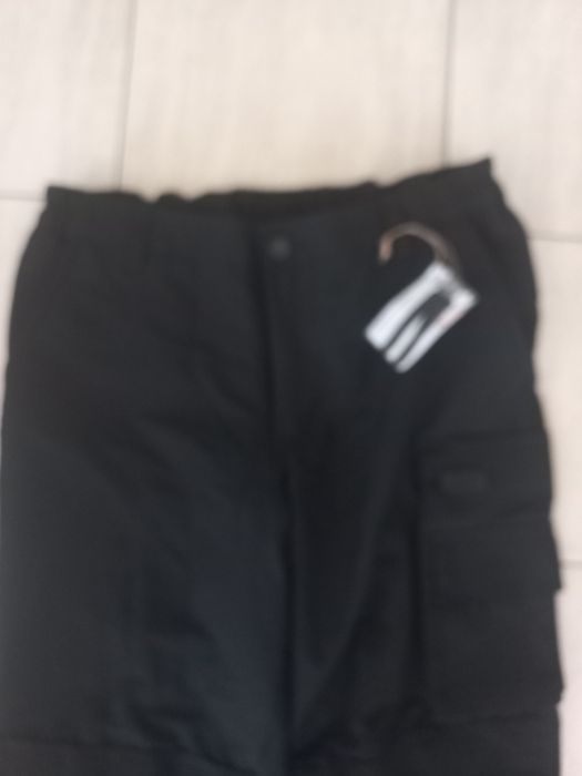 Nowe czarne spodnie robocze-ogrodnicze-rozmiar-M-CRANE