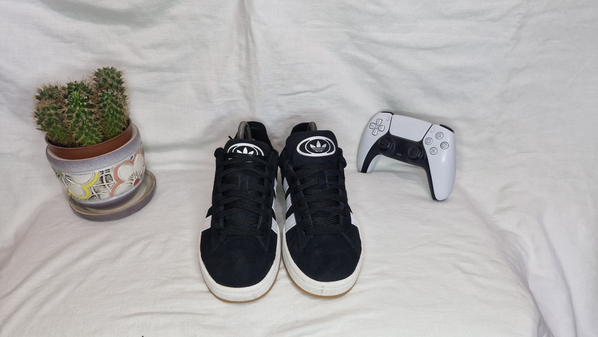 Чорні Adidas Campus.Розмір 38