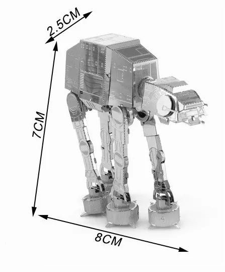 Металевий 3D-пазл ATAT «STAR WARS»
