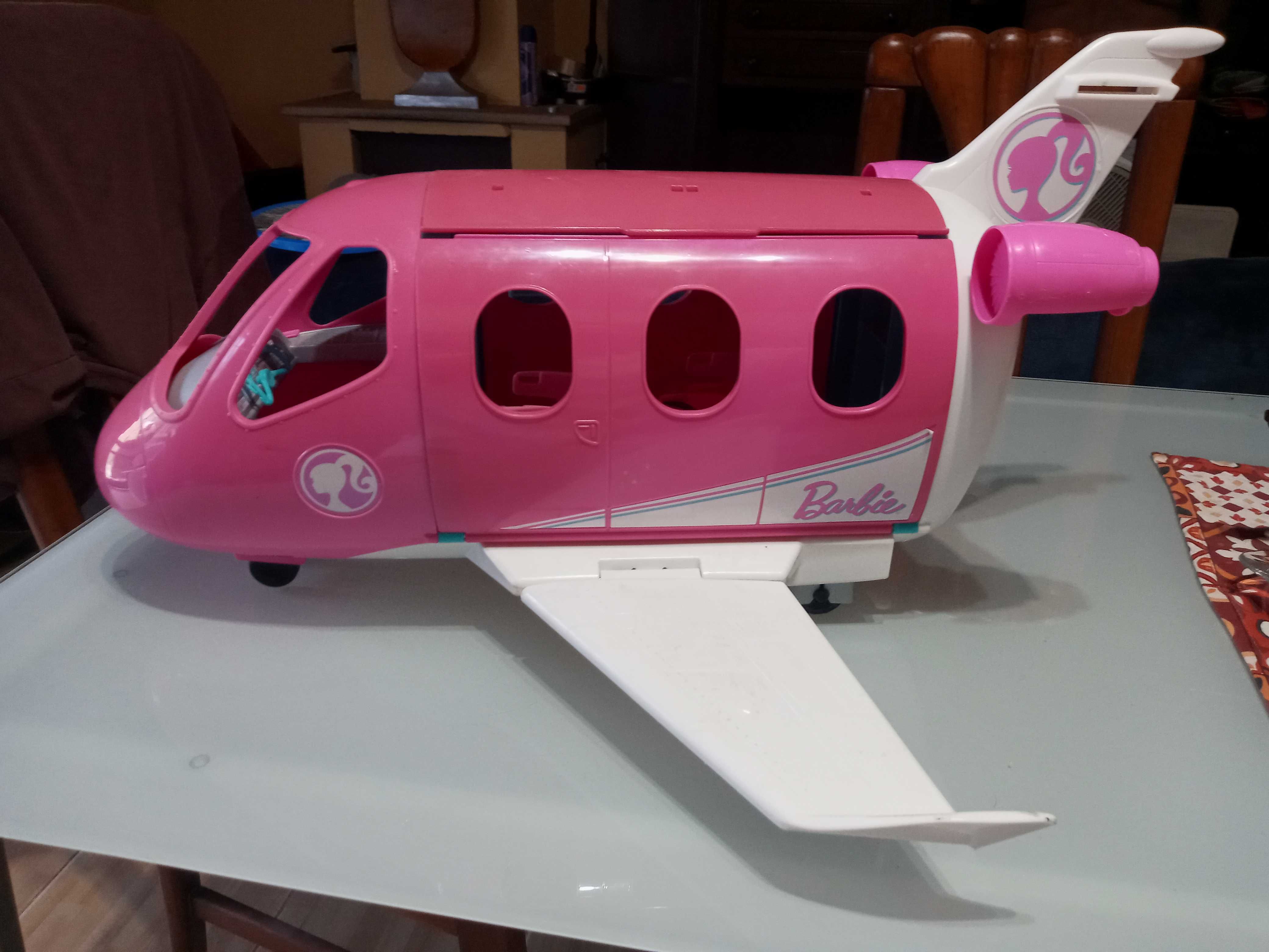 Aviao da BARBIE como novo mede 75cm