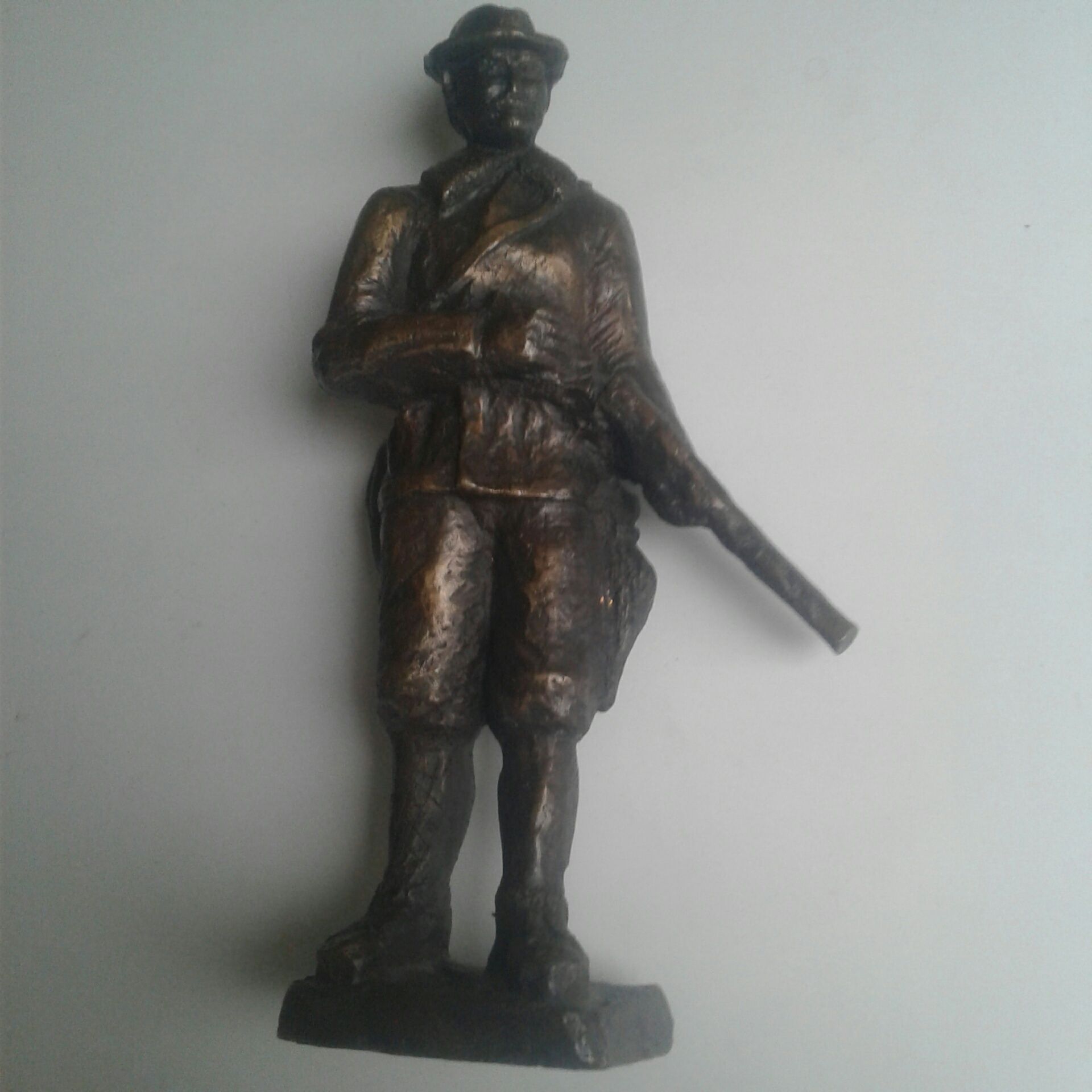 Statuetka z brąz Myśliwskie