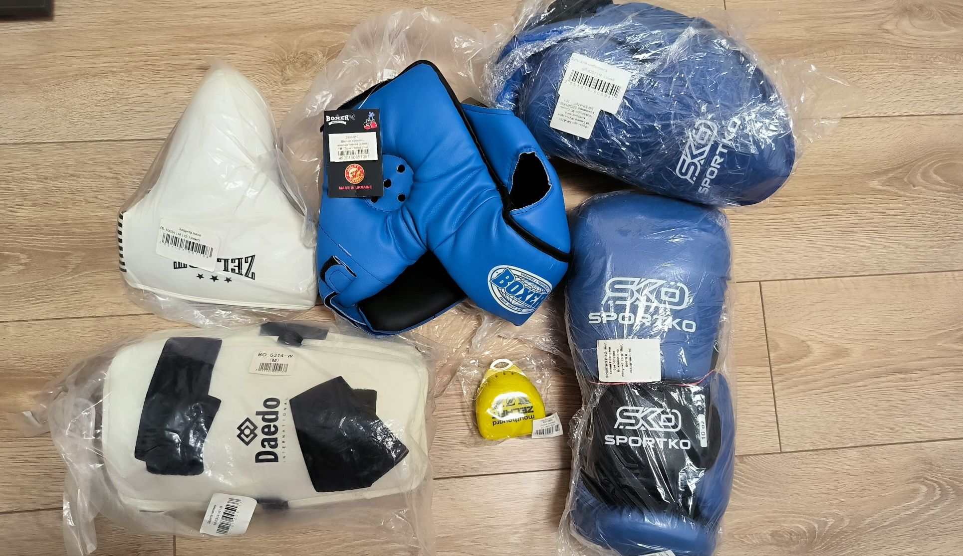 Набір захисту/повне спорядження для тхеквондо  на хлопця 10-12 років