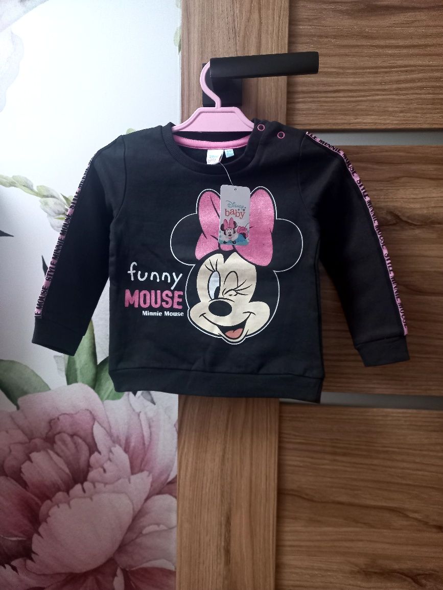 Nowa bluza Disney Myszka Minnie 80