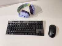 Klawiatura myszka sluchawki logitech. Okazja !!