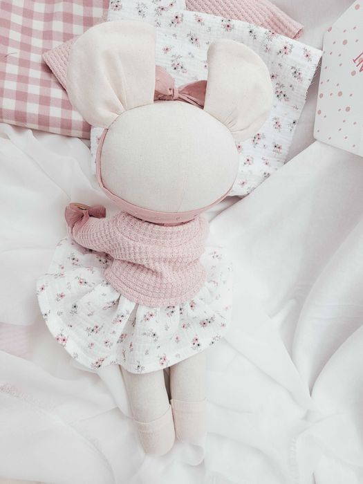 Lalka Tilda Myszka prezent chrzciny urodziny roczek