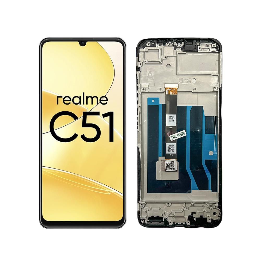 Wyświetlacz Ekran Lcd Do Realme C51 Rmx3830 Ramka