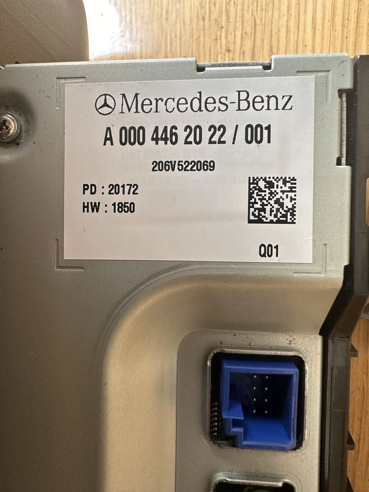 Tablet ekran Mercedes Actros MP5 radio klima media panel