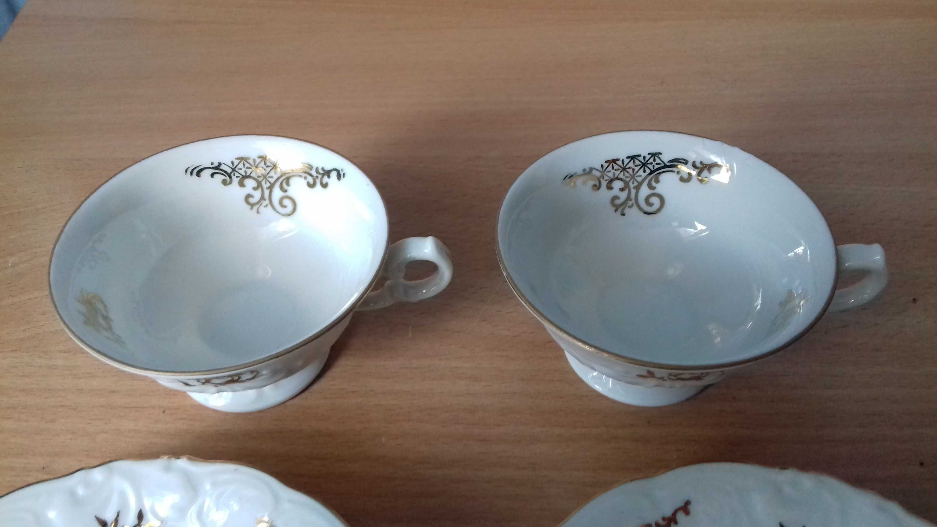 2 filiżanki - porcelana Wawel, PRL